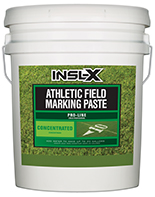 TSIGONIA PAINT SALES OF JERSEY CITY Athletic Field Marking Paste is specifically designed for use on natural or artificial turf, concrete, and asphalt as a semi-permanent coating for line marking or artistic graphics.

This is a concentrate to which water must be added for use
Fast drying, highly reflective field marking paint
For use on natural or artificial turf
Can also be used on concrete or asphalt
Semi-permanent coating
Ideal for line marking and graphicsboom