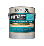 TSIGONIA PAINT SALES OF JERSEY CITY TuffCrete Waterborne Acrylic Waterproofing Concrete Stain is a water-reduced acrylic concrete coating designed for application to interior or exterior masonry surfaces. It may be applied in one coat, as a stain, or in two coats for an opaque finish.

Waterborne acrylic formula
Color fade resistant
Fast drying
Rugged, durable finish
Resists detergents, oils, grease &scrubbing
For interior or exterior masonry surfacesboom