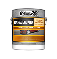 TSIGONIA PAINT SALES OF JERSEY CITY GarageGuard is a water-based, catalyzed epoxy that delivers superior chemical, abrasion, and impact resistance in a durable, semi-gloss coating. Can be used on garage floors, basement floors, and other concrete surfaces. GarageGuard is cross-linked for outstanding hardness and chemical resistance.

Waterborne 2-part epoxy
Durable semi-gloss finish
Will not lift existing coatings
Resists hot tire pick-up from cars
Recoat in 24 hours
Return to service: 72 hours for cool tires, 5-7 days for hot tiresboom