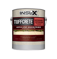 TSIGONIA PAINT SALES OF JERSEY CITY TuffCrete Acrylic Epoxy Bonding Primer is a specially engineered acrylic-epoxy sealer for masonry floors, designed to lock down latent residue on masonry surfaces and provide enhanced adhesion and bonding of finish coats. Ideal for application to garage floors and weathered exterior masonry walkways and patio surfaces.

Clear sealer formulated for masonry floors
Ensures better adhesion and bonding
Locks down latent residue
Waterborne acrylic formulaboom