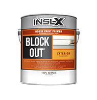 TSIGONIA PAINT SALES OF JERSEY CITY Block Out Exterior Tannin Blocking Primer is designed for use as a multipurpose latex exterior whole-house primer. Block Out excels at priming exterior wood and is formulated for use on metal and masonry surfaces, siding or most exterior substrates. Its latex formula blocks tannin stains on all new and weathered wood surfaces and can be top-coated with latex or alkyd finish coats.

Exceptional tannin-blocking power
Formulated for exterior wood, metal & masonry
Can be used on new or weathered wood
Top-coat with latex or alkyd paintsboom